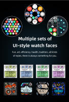 AW38 reloj inteligente Bluetooth llamada de la frecuencia cardíaca de la presión arterial de Moda Tendencia Reloj Inteligente - details 10