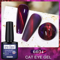 Arte Clavo-Gel magnético para uñas, esmalte semipermanente para manicura, UV, LED, Ojo de gato, rojo y verde - details 7