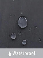 Cortina Transparente Impermeable Para Exteriores 1Pc/2Pcs Color Negro Blanco Gris Hecha De Poliéster 100% Translúcida - details 15