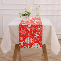 Bonenjoy, 1 pieza, mantel de Feliz Navidad, mantel con estampado de Papá Noel, mantel para banquete, fiesta, mesa de comedor, decoraciones navideñas - details 15