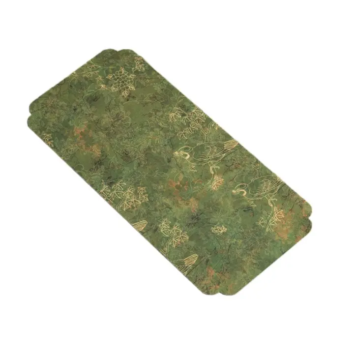 Tapete de té elegante impermeable de estilo chino, tapete de mesa antideslizante con aislamiento térmico, tapete de vajilla Vintage, decoración del hogar - 1