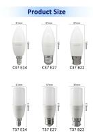 Interruptor de Pared LED CCT E27 B22 GU10 GU5.3 Luz de Base de Alto Rendimiento Color Temp Reset - details 3