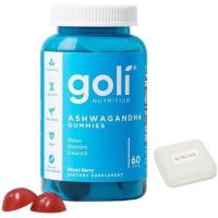 KUNCIAN Se adapta a Goli Ashwagandha Vitamin D Gummy 60 unidades - Mezcla de bayas, KSM-66, vegano, a base de plantas, sin OGM, sin gluten y gelatina - details 0