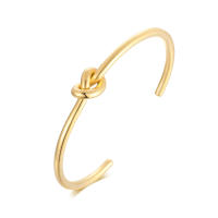 Pulseras de acero inoxidable Vintage para hombre, brazaletes tejidos con textura torcida a la moda para mujer, joyería llamativa, ropa de calle, regalos góticos - details 7