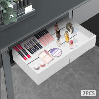 Estante de almacenamiento de cosméticos, cesta de almacenamiento en el armario, estante de almacenamiento de cocina multifuncional sin perforaciones, 2 uds. - details 2