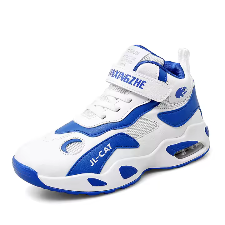Zapatillas de baloncesto antideslizantes para niños y adolescentes, cómodas zapatillas de tenis para deportes al aire libre, a la moda - 1