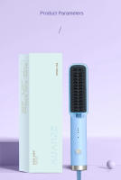 Alisador de pelo profesional, cepillo alisador, peine para el cabello, herramientas para alisar el cabello, rizador portátil para viaje en casa - details 15