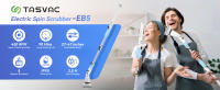 Aspiradora Eléctrica TASVAC EB5 de Doble Velocidad Extensible para Baño y Ducha con Filtro Lavable sin Bolsa y Cordón - details 0