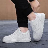 Zapatos De Malla de Cuero para Niños y Niñas Zapatillas Deportivas Blancas Transpirables - details 7