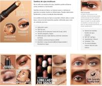Langmanni 8 piezas Sombra de ojos en barra crema blanda mate sombra de ojos Crayón pintura brillante brillante sombra de ojos Crayón impermeable clásico juego de sombra de ojos en barra brillante - details 1
