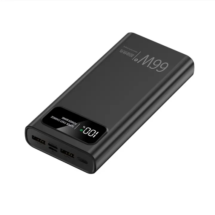 Power Bank Ultra-delgado y Portátil de 50000 mAh Carga Rápida de 66Wmax Pantalla de LED - 1