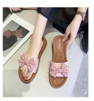 Zapatillas con lazo de viento para exteriores, zapatos de playa para mujer, suela suave antideslizante, Sandalia de una línea, nueva moda de verano - details 10