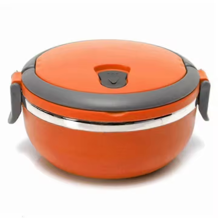 Termo de comida caliente, fiambrera de acero inoxidable, termo con aislamiento al vacío, portátil - 1