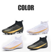 Botas de fútbol de alta calidad para hombre, tacos de fútbol TF/FG Unisex, zapatos de entrenamiento resistentes al desgaste, zapatillas antideslizantes para niños jóvenes al aire libre - details 4