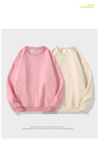Sudaderas con capucha informales para hombre y mujer, ropa de calle sólida, sudadera básica de hip hop, color negro, blanco y caqui, 320gsm - details 8