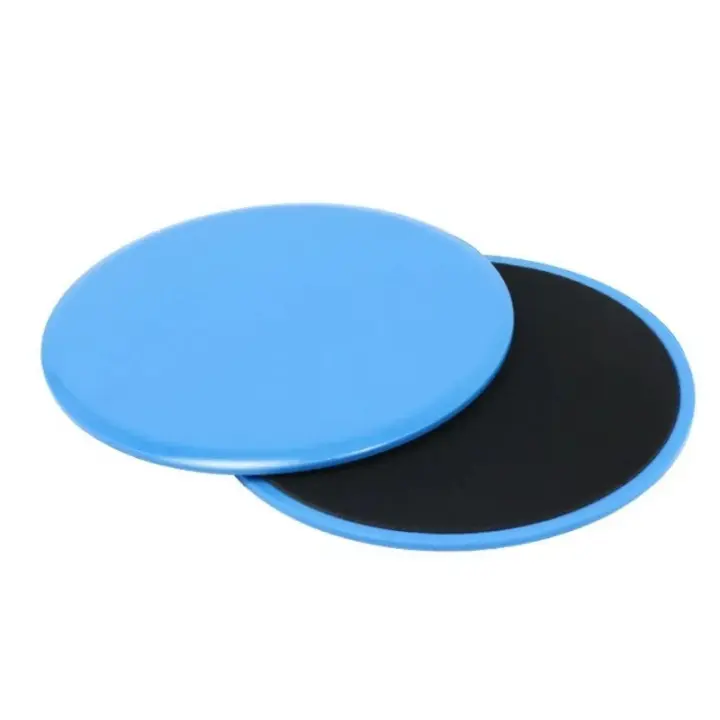 2 PC Placa De Deslizamiento Para Pilates Y Yoga Entrenamiento Core De Fitness Placa De Deslizamiento Para Ejercicio En Casa Mat De Deslizamiento - 1