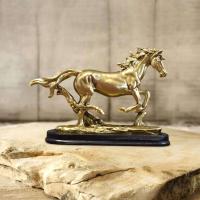 Figurine Collectible Horse Ornament Tabletop Decoration Sculpture for Furniture Desk Decoration Bookcas Office Home Decor
