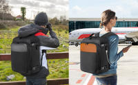 Mochila de viaje cabina avion 40x20x25, bolsa para ordenador portátil, impermeable para deporte al aire libre - details 5