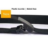 Hebilla de plástico premium de metal para mujer, cinturón elástico informal, encaje para hombre de 120 cm, nuevo - details 1
