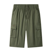 Pantalones Cargo Cortos de Algodón para Hombres CHAIFENKO Ajuste Regular, Múltiples Bolsillos, Transpirables para Verano al Aire Libre - details 5