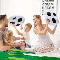 Cojín de Fútbol de Peluche Decoración de Habitación Deportiva Regalo Ideal para Novio - details 4