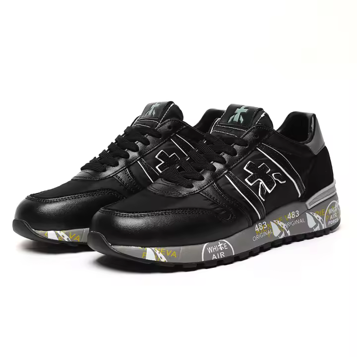 Zapatillas deportivas para hombre PREMIATA Retro Suela gruesa Transpirable Zapatillas deportivas para hombre - 1