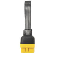 Interfaz 16 pines macho a macho OBD 2 adaptador completo 16 pines coche OBD2 Cable de extensión 60cm extender adaptador de conector OBDII - details 4