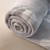 Manta de Lana de Estilo Geométrico en Blanco para Colchones y Sofá Reacciona con Impresión Gráfica Ideal para Cama Individual/Reina/Rey - details 10