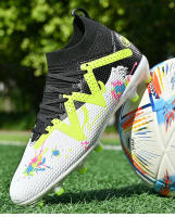Botas de fútbol FG/TF para hombre, zapatos de fútbol profesionales Unisex, entrenamiento de hierba de alta calidad, deporte, ultraligero, antideslizante - details 8