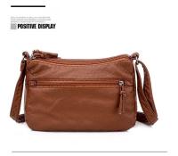 Bolso de mujer para un solo hombro,Estilo retro,Bolsos de cuero suave - details 9