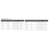 tabla, tallas, size, chart, unisex, adulto, adulta, unisexo, crocs, trabajo, zapatos, clogs, zuecos