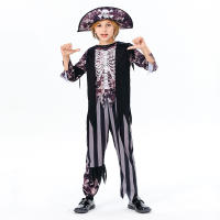 Disfraz de Halloween para niños, disfraz de Piratas del Caribe, disfraz de personaje pirata para actuación - details 8