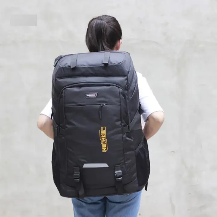 Mochila táctica impermeable de 80L Ideal para acampar, trekking, montañismo, escalada - 1