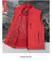 Chaqueta Chaqueta de Moda para Hombres 2025 A prueba de viento, sin mangas, impermeable, Equipo de Motociclista - details 17