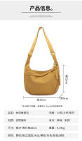 Bolso cruzado minimalista de gran capacidad para mujer, bolso pequeño de hombro para estudiante, bolso de dumplings versátil, nuevo estilo - details 9
