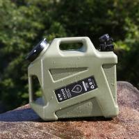 Cubo para beber al aire libre de 12L, contenedor portátil de almacenamiento de agua de gran capacidad, tanque de agua para acampar resistente al desgaste a prueba de fugas - details 16