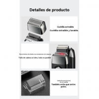 Afeitadora Eléctrica de Vaiven Cortadora de Pelo de Peluquería con Pantalla LCD Digital - details 2