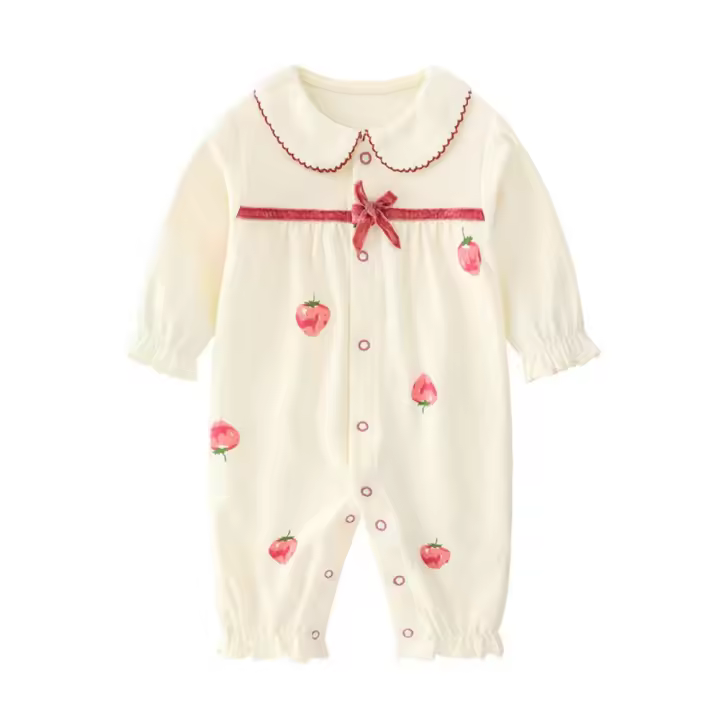 Ropa de bebé Mujer 6 meses recién nacido mono de primavera. - 1
