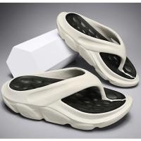 Nuevas chanclas de plataforma gruesa para hombre, zapatos de verano con estilo para masaje, zapatillas para hombre, zapatillas deportivas suaves antideslizantes a la moda para exteriores para jóvenes - details 3