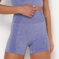 Pantalones cortos de yoga para mujer, pantalones cortos de gimnasio, entrenamiento, levantamiento de glúteos, Fiess, para correr - details 0