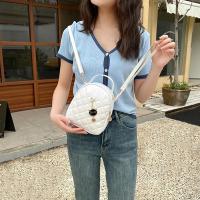 Mochila pequeña Fashiona para mujer y niña, bolso de hombro de PU con rejillas, mini mochilas escolares sual - details 7