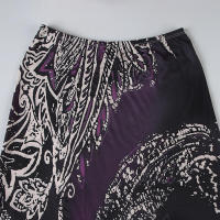 Falda Larga Gótica Punk de Cintura Alta Estilo Lolita de los 90s para Mujeres - details 6