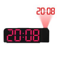 Reloj Despertador de Proyección Digital Rotativo Modo Nocturno Reloj de Pared LED Electrónico para Dormitorio 12H/24H - details 3