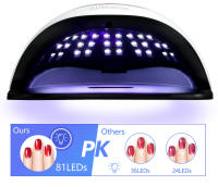Secador de Gel de UVA Profesional 380W Lámpara LED de 84LEDs con 4 Timeros Automáticos - details 19