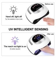 Lámpara UV LED Profesional 320W Secador de Manicura con 72LEDs para Gel de Uñas - details 3