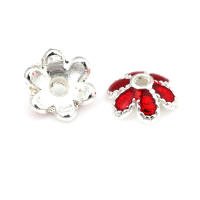 Tapetes de Flores de Brasso Dorado 18K 30PCS Accesorios de Joyería DIY de Alta Calidad - details 34