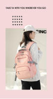 Mochila escolar para chicas adolescentes, morral sencillo de color sólido para mujer, morral escolar juvenil - details 3