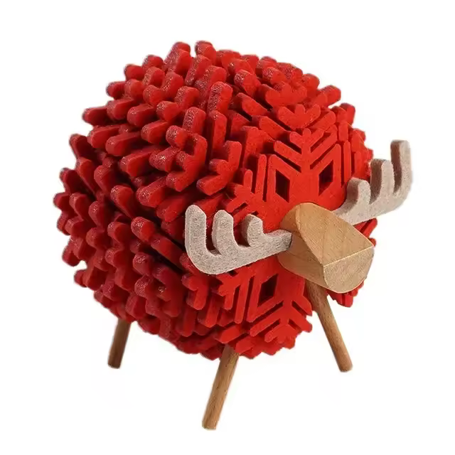 Almohada de alce, tapetes navideños creativos para el hogar y la oficina - 1