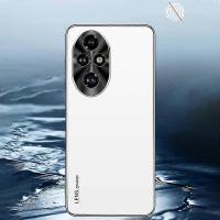 Funda para Honor 200 5G de Acrílico+TPU+Metal Anti-Rayones con Marco de Gaanoplastia - details 3