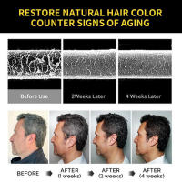 Champú para teñir el cabello, cubierta blanca y gris, reparación de tinte rápido Natural, limpieza seca y dañada, raíces nutritivas, restauración de cabello negro - details 12